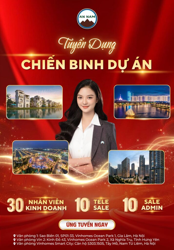  tuyển dụng nhân viên kinh doanh bất động sản tại An Nam BĐS môi trường làm việc nhân viên kinh doanh bất động sản đội ngũ sale bất động sản An Nam BĐS